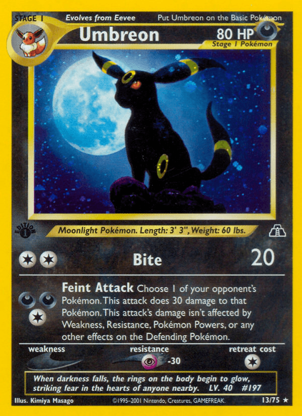 Umbreon Neo Discovery 13/75 Holo