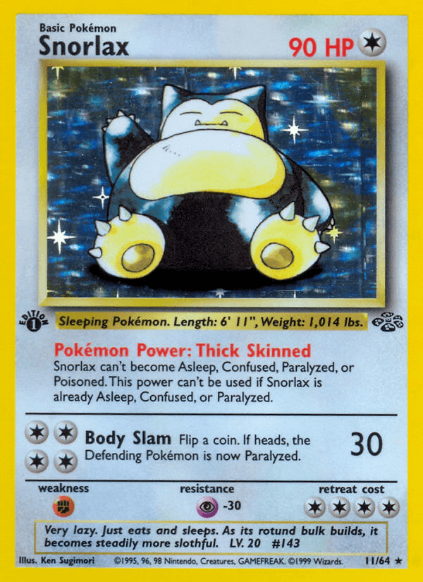 Snorlax Jungle 11/64 Holo