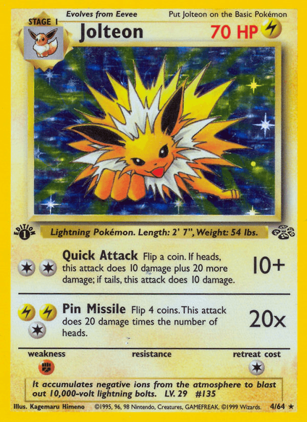 Jolteon Jungle 4/64 Holo